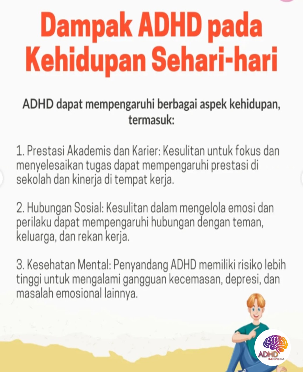 ADHD dan Hubungan Sosial Anak di Lingkungan Sekolah di Kabupaten Sarolangun